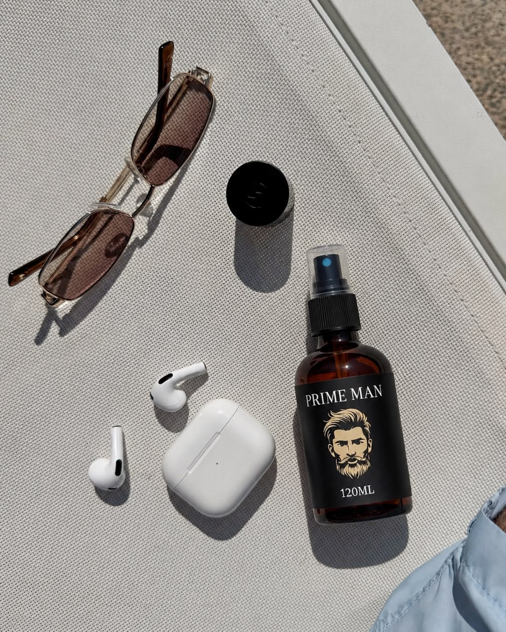 PRIME MAN — frasco 120ml no cotidiano